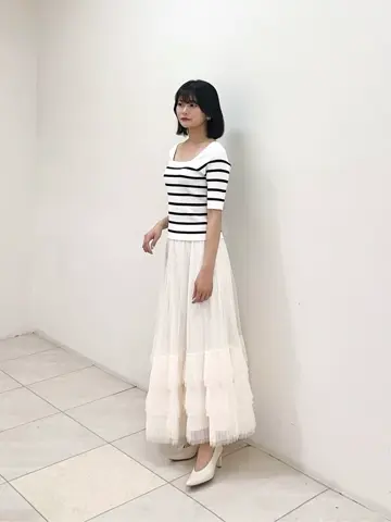 GRACE CONTINENTAL MORITA AI コーディネート画像