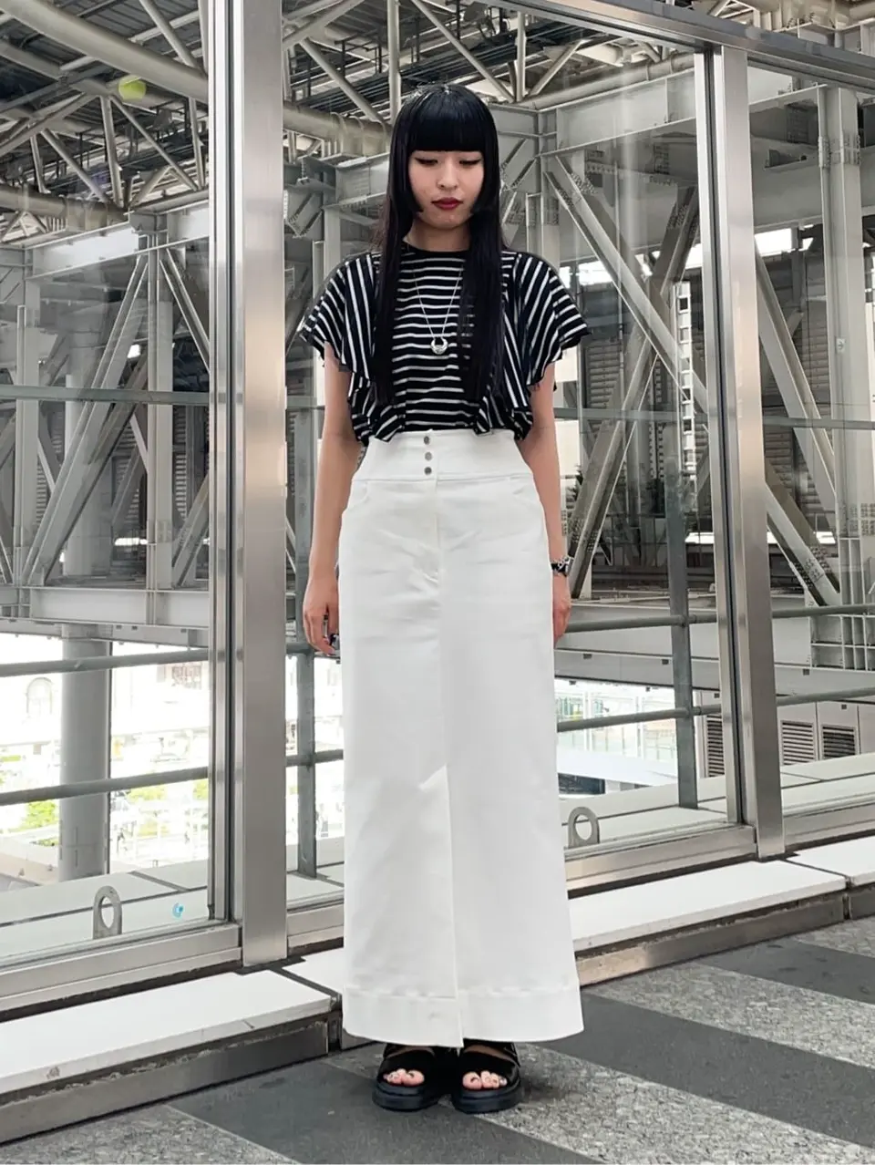 GRACE CONTINENTAL 清水　杏梨 コーディネート画像