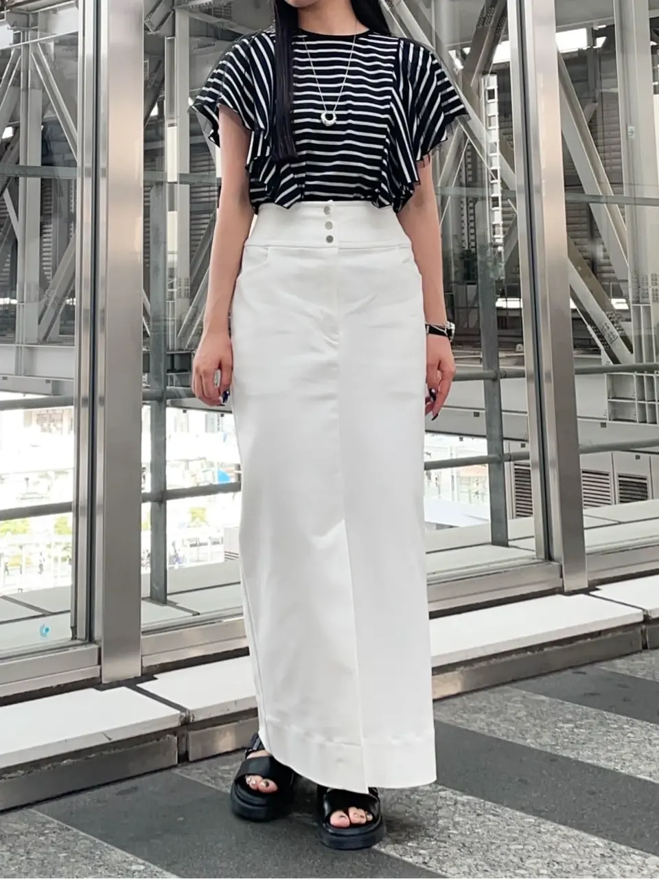 GRACE CONTINENTAL 清水　杏梨 コーディネート画像