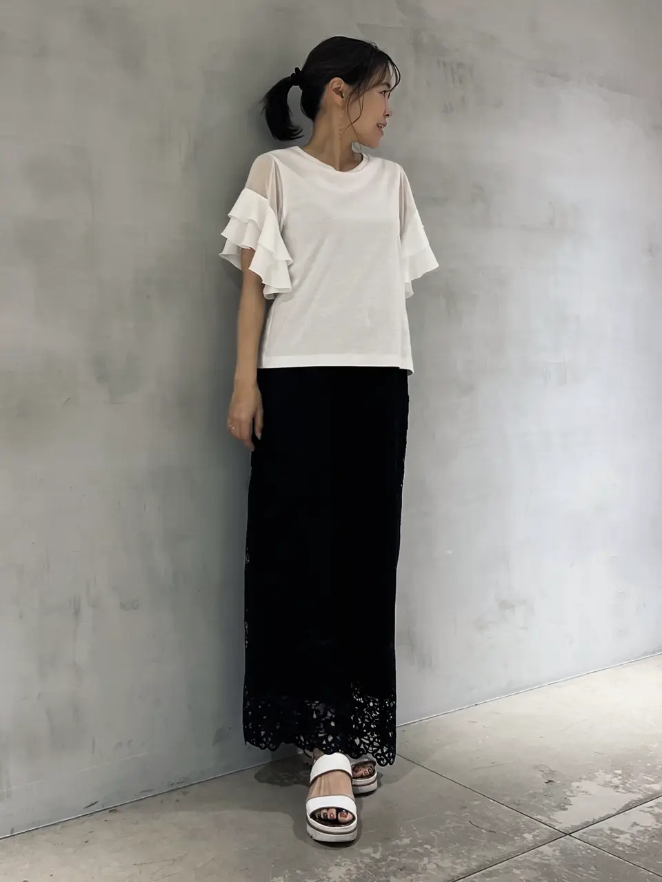 GRACE CONTINENTAL 穐山　香織 コーディネート画像