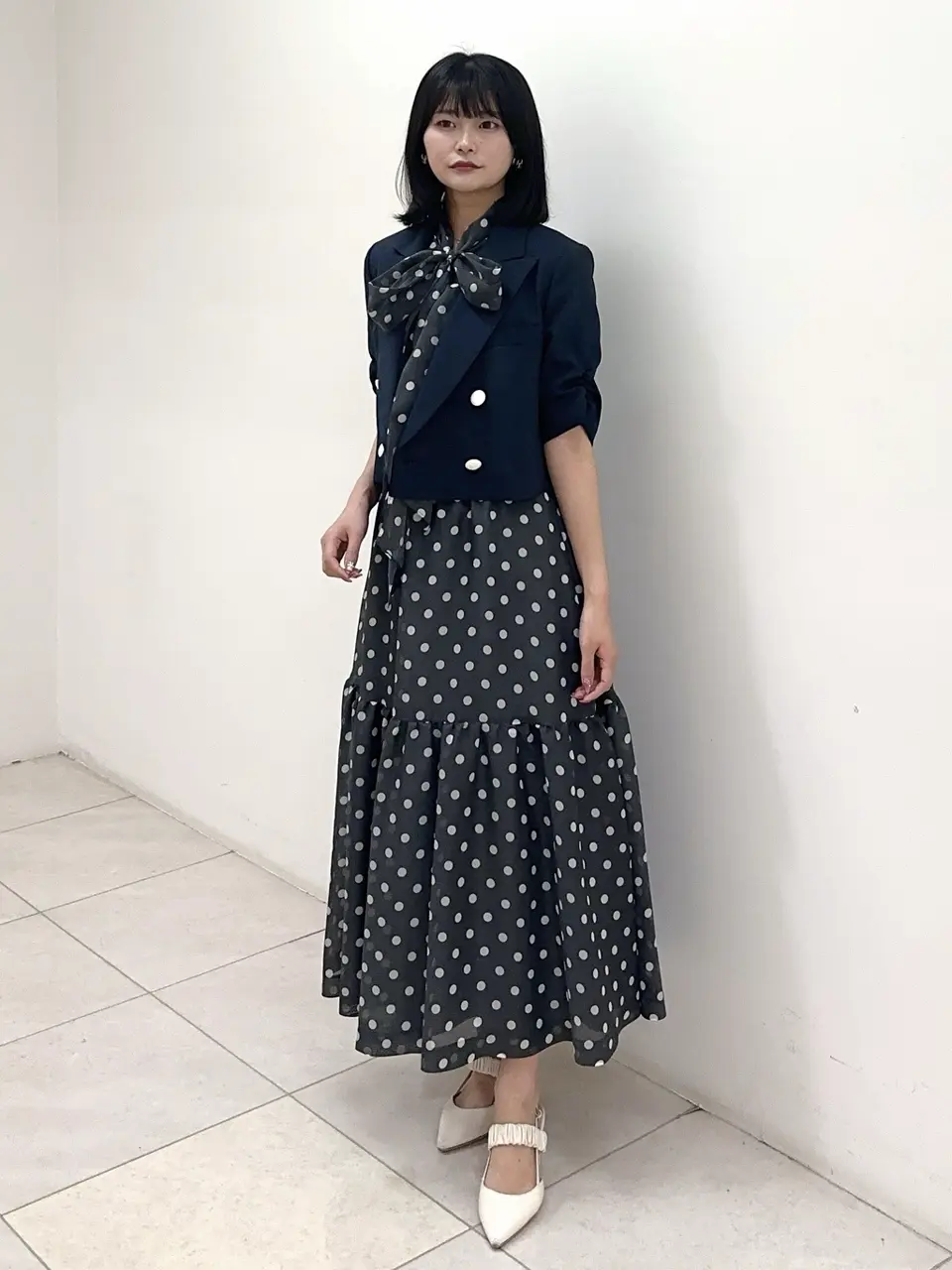 GRACE CONTINENTAL MORITA AI コーディネート画像