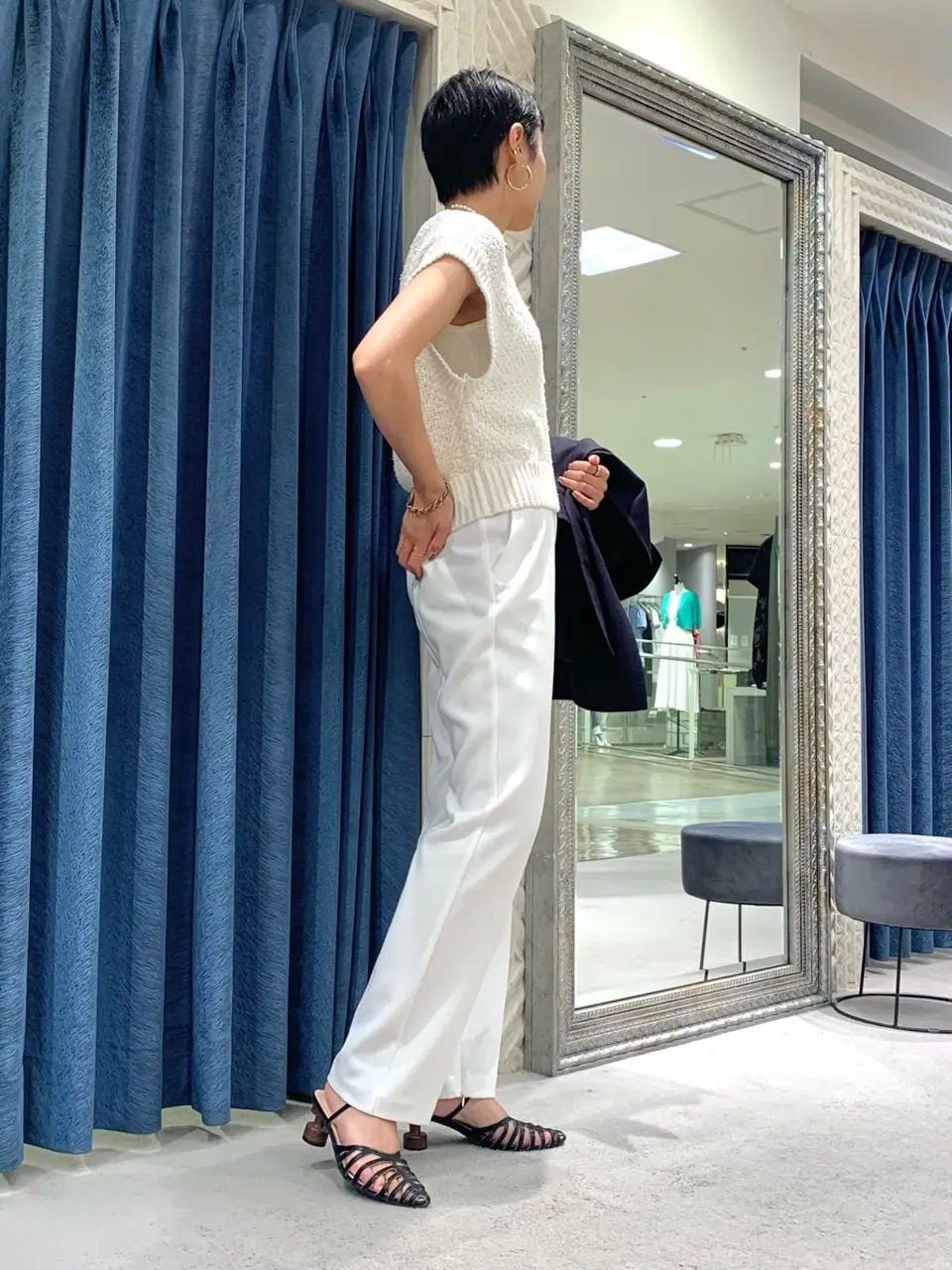 GRACE CONTINENTAL haruka iwasaki コーディネート画像