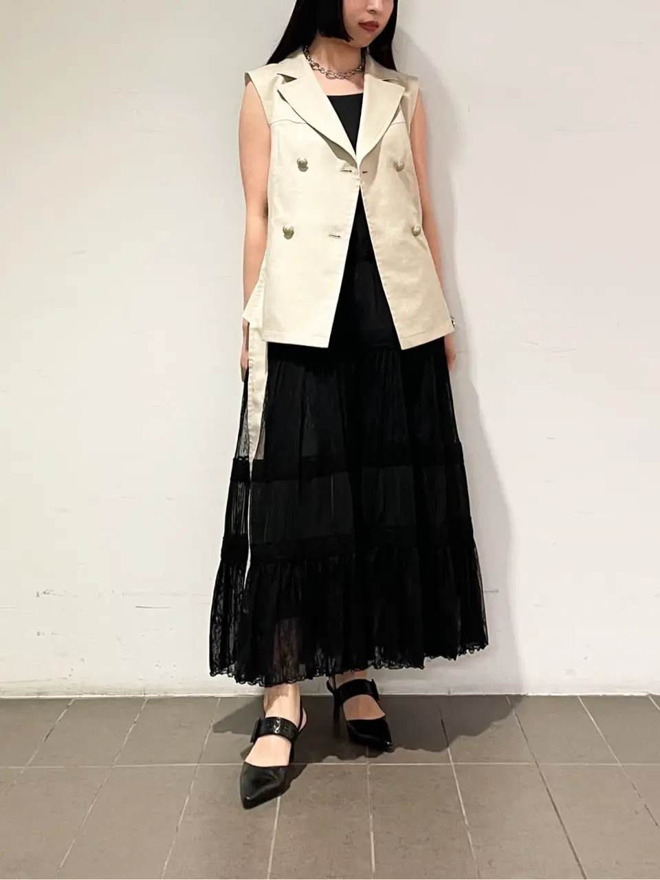 GRACE CONTINENTAL 清水　杏梨 コーディネート画像