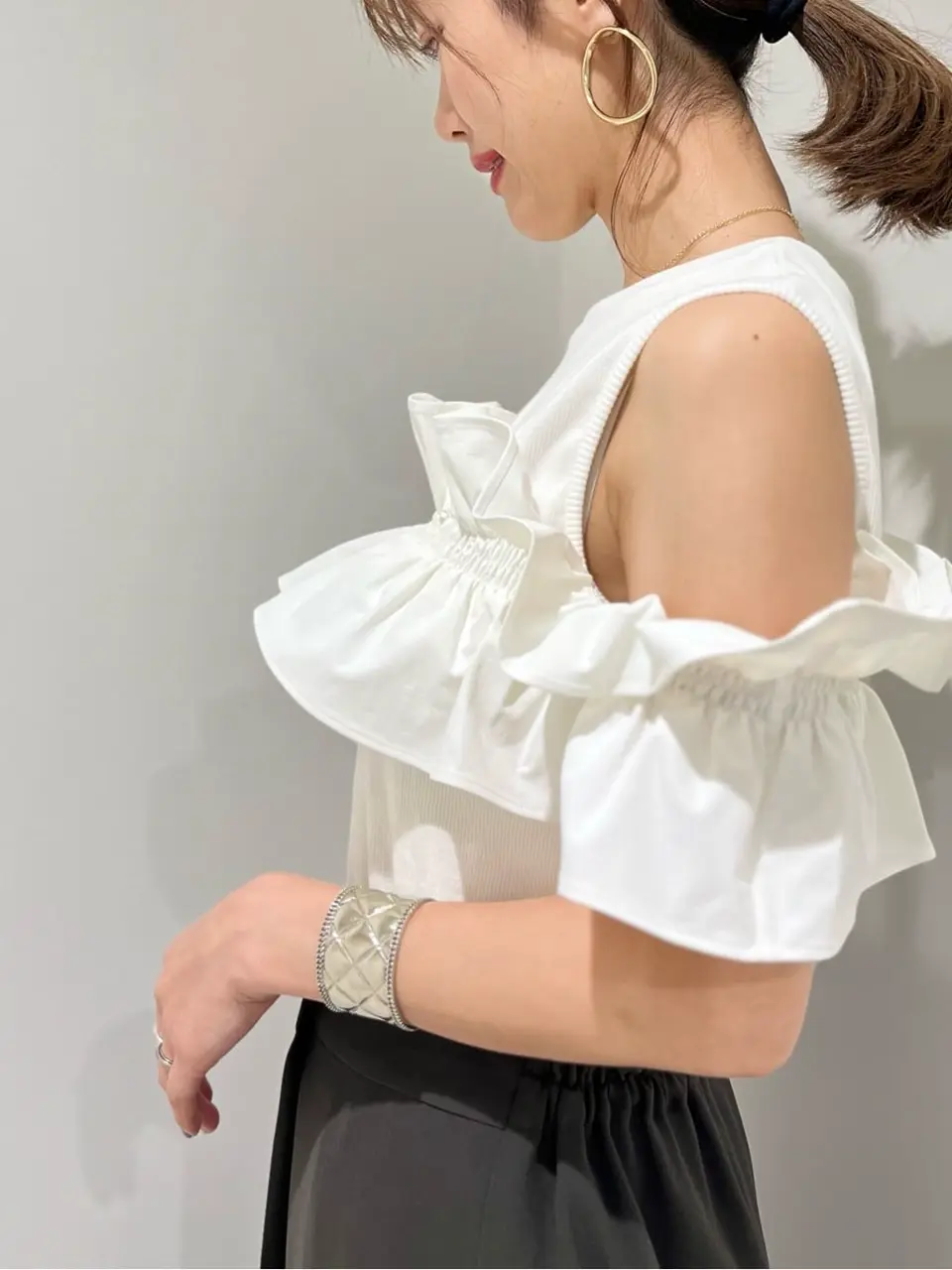 GRACE CONTINENTAL A.Kameyama コーディネート画像