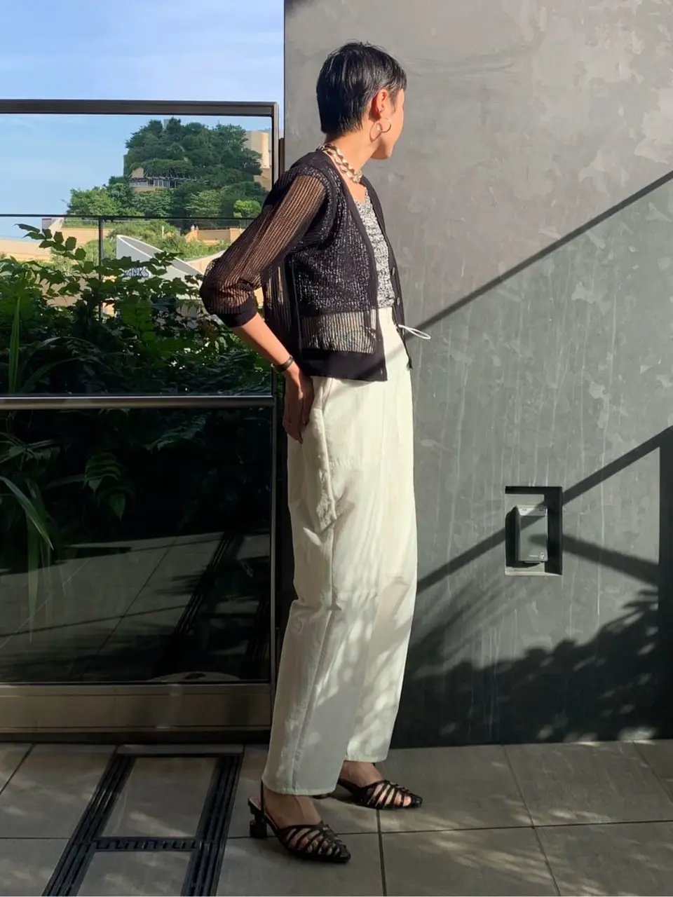 GRACE CONTINENTAL haruka iwasaki コーディネート画像