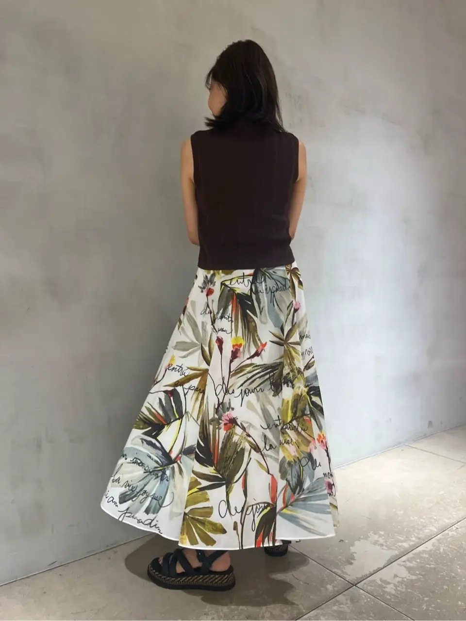 GRACE CONTINENTAL 穐山　香織 コーディネート画像