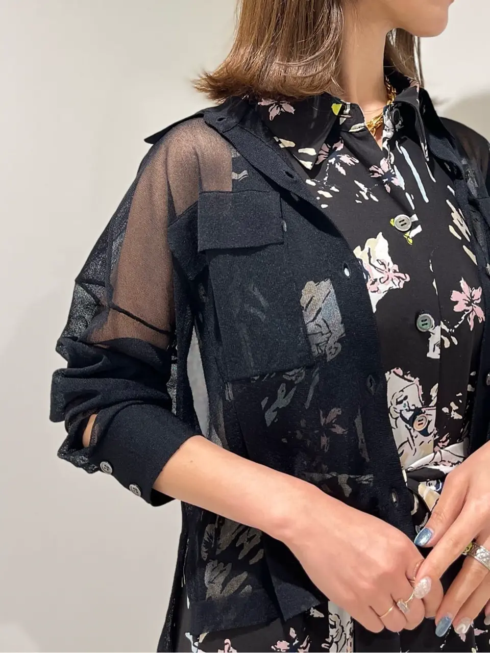 GRACE CONTINENTAL A.Kameyama コーディネート画像