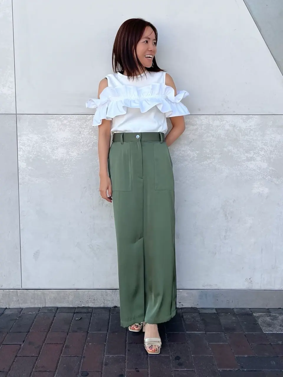 GRACE CONTINENTAL 穐山　香織 コーディネート画像