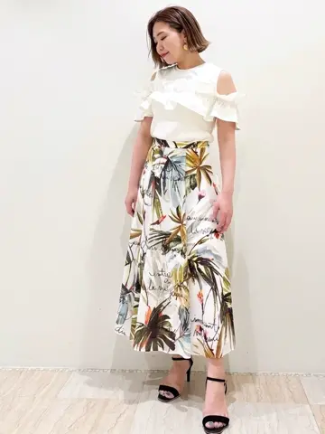 GRACE CONTINENTAL くまさか コーディネート画像