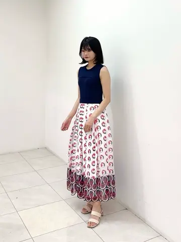 GRACE CONTINENTAL MORITA AI コーディネート画像