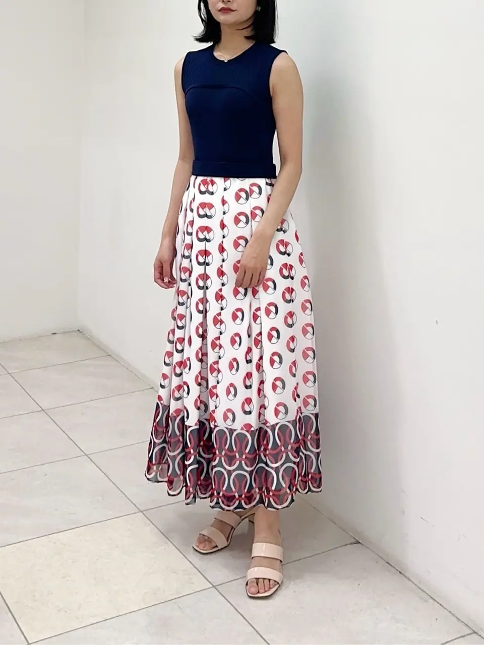 GRACE CONTINENTAL MORITA AI コーディネート画像