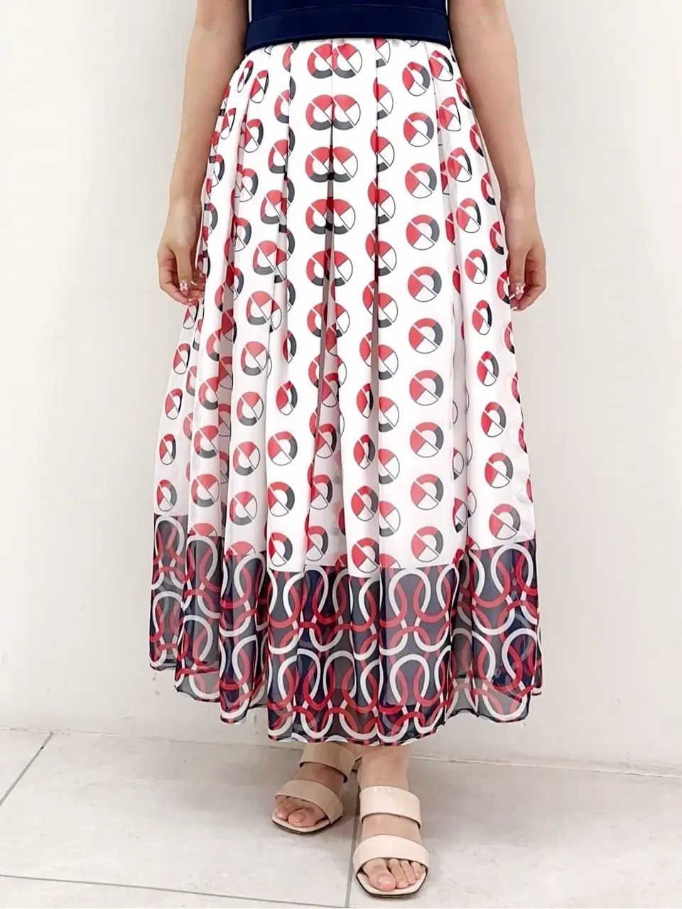 GRACE CONTINENTAL MORITA AI コーディネート画像