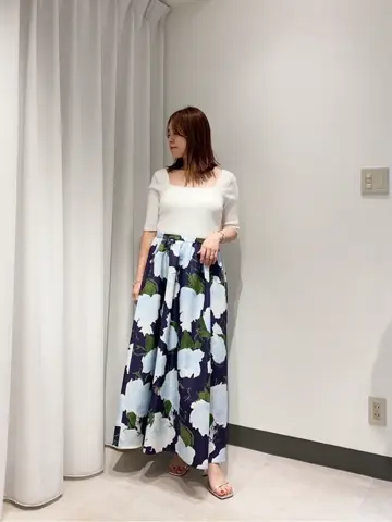 GRACE CONTINENTAL 古川温子 コーディネート画像