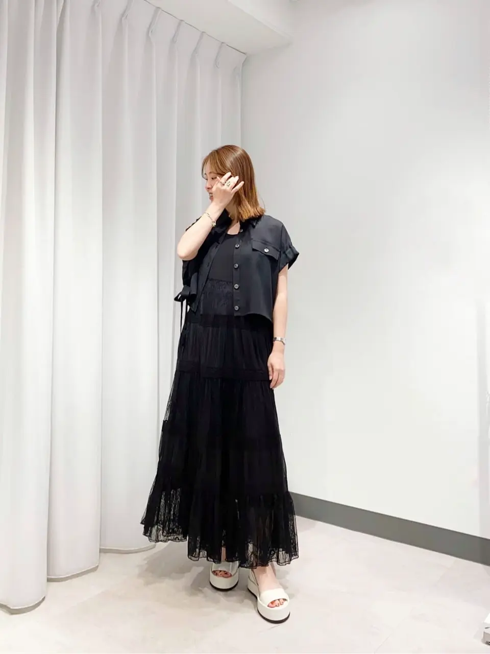 GRACE CONTINENTAL 古川温子 コーディネート画像