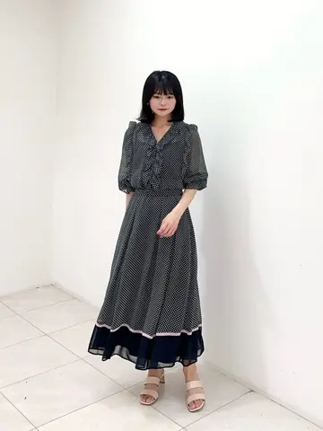 GRACE CONTINENTAL MORITA AI コーディネート画像