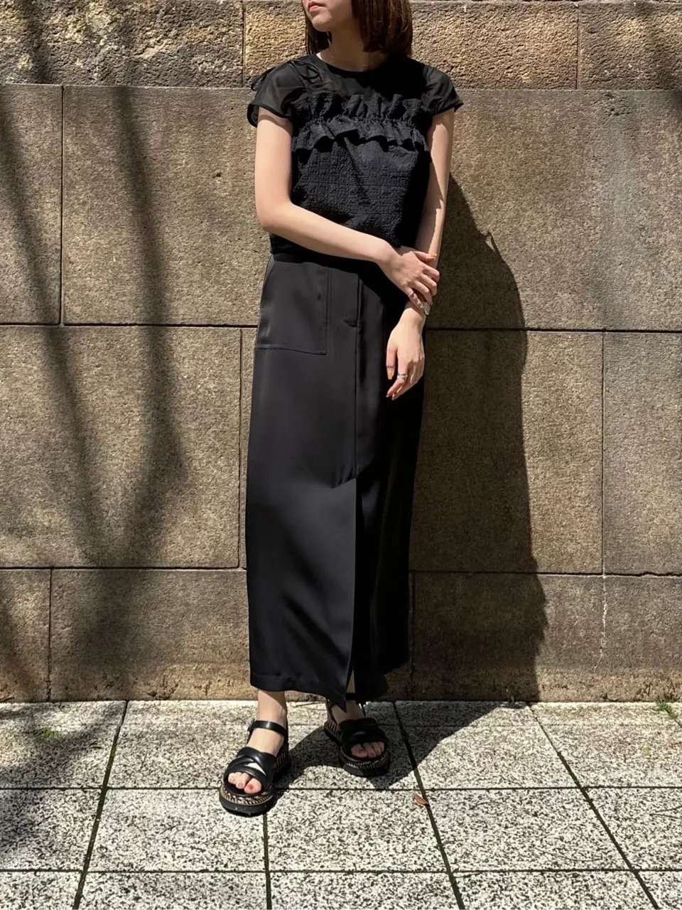 GRACE CONTINENTAL 伊藤　静華 コーディネート画像