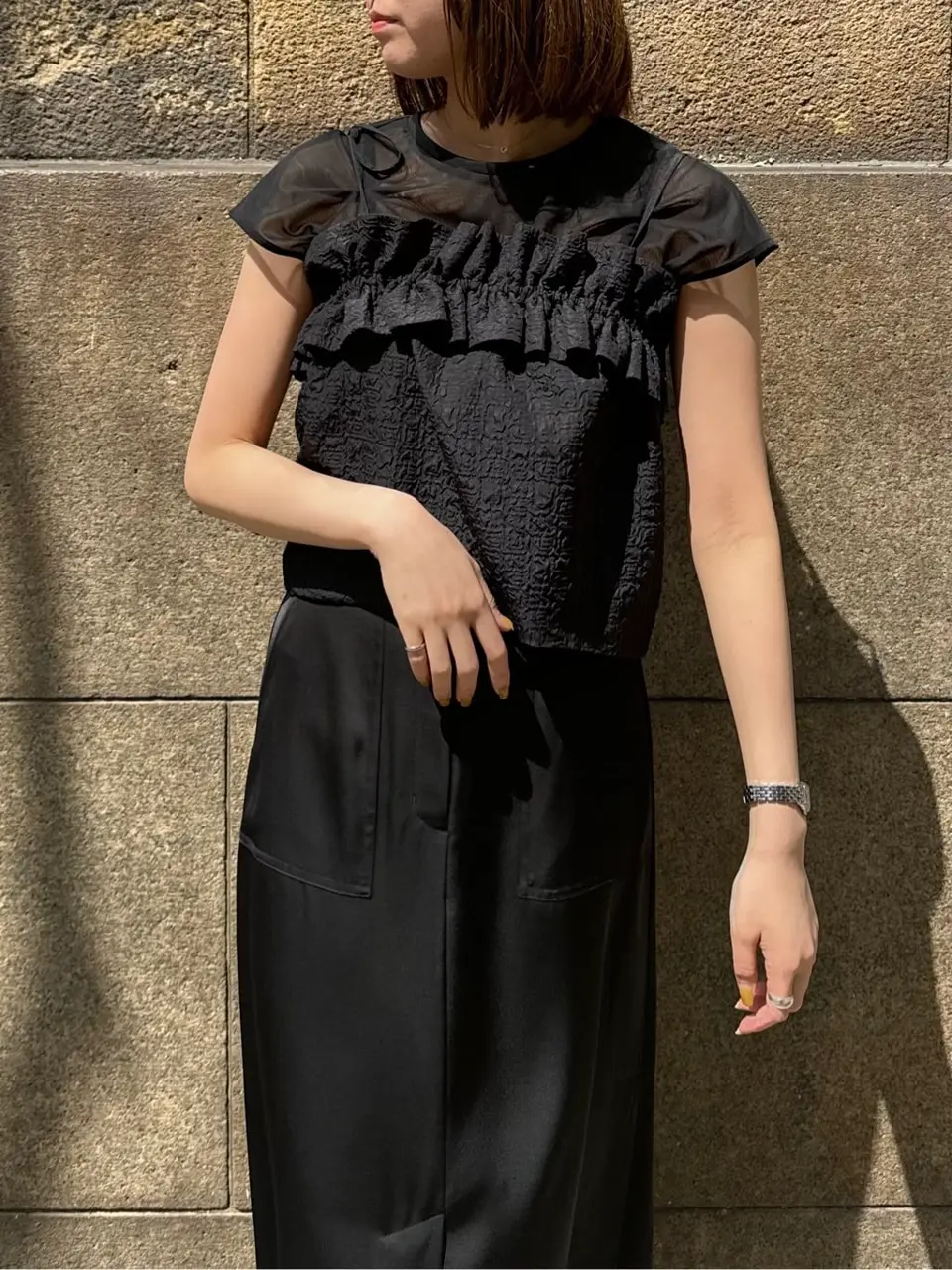 GRACE CONTINENTAL 伊藤　静華 コーディネート画像