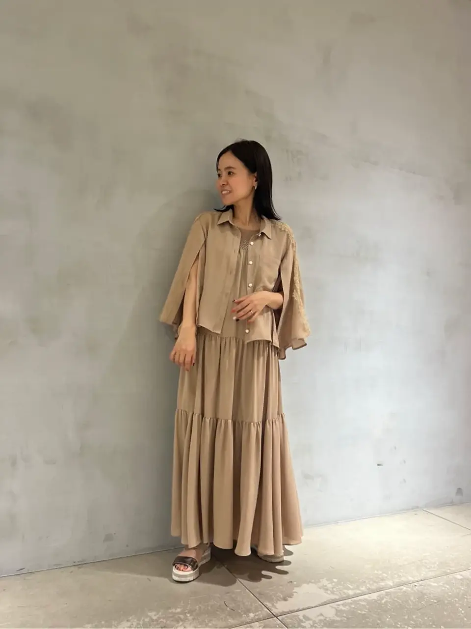 GRACE CONTINENTAL 穐山　香織 コーディネート画像