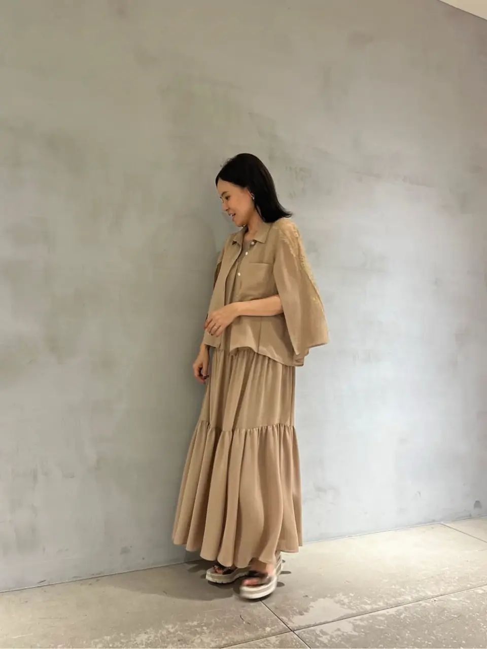 GRACE CONTINENTAL 穐山　香織 コーディネート画像