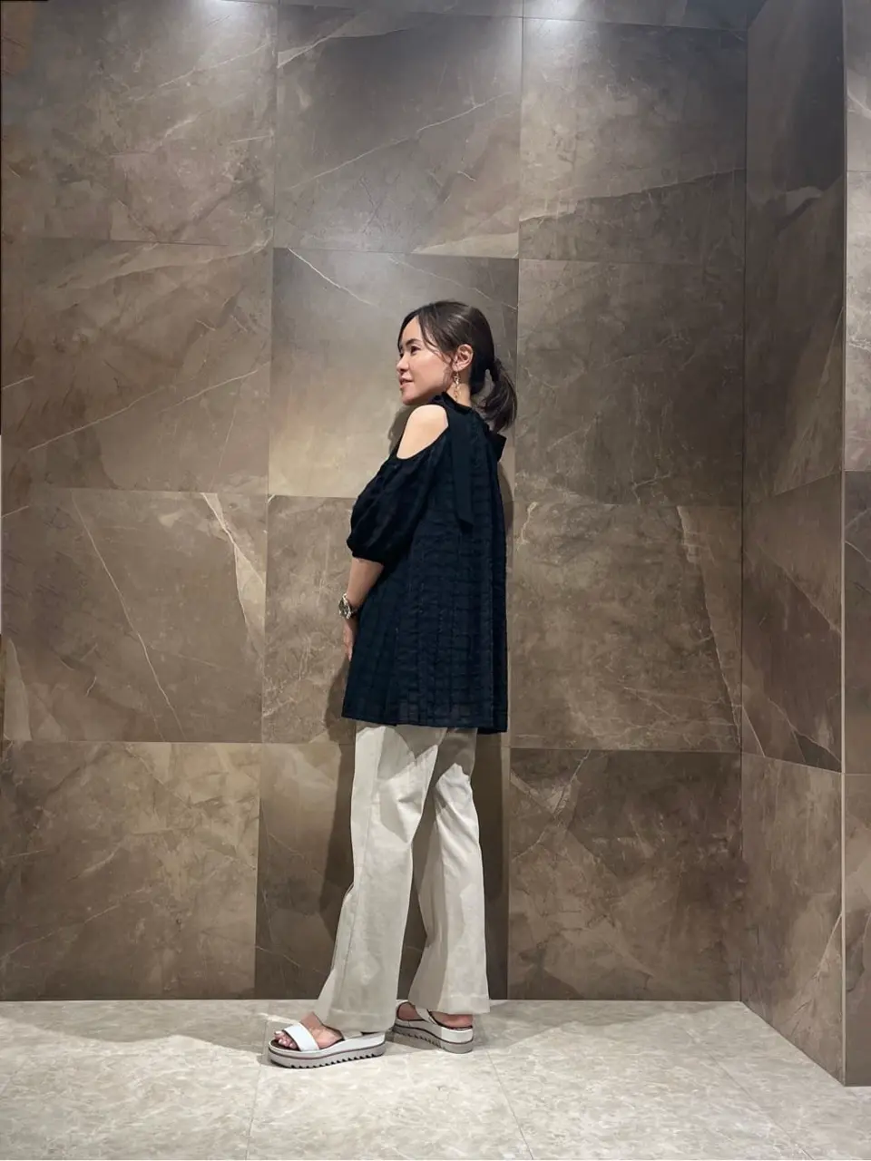 GRACE CONTINENTAL 穐山　香織 コーディネート画像