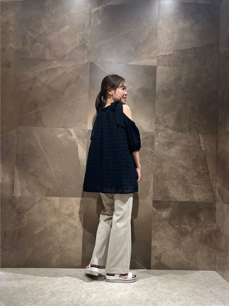 GRACE CONTINENTAL 穐山　香織 コーディネート画像