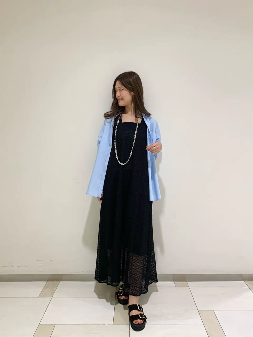 メッシュレースキャミワンピース / GRACE CONTINENTAL | GRACE