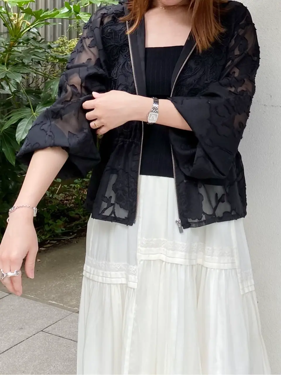 GRACE CONTINENTAL 古川温子 コーディネート画像