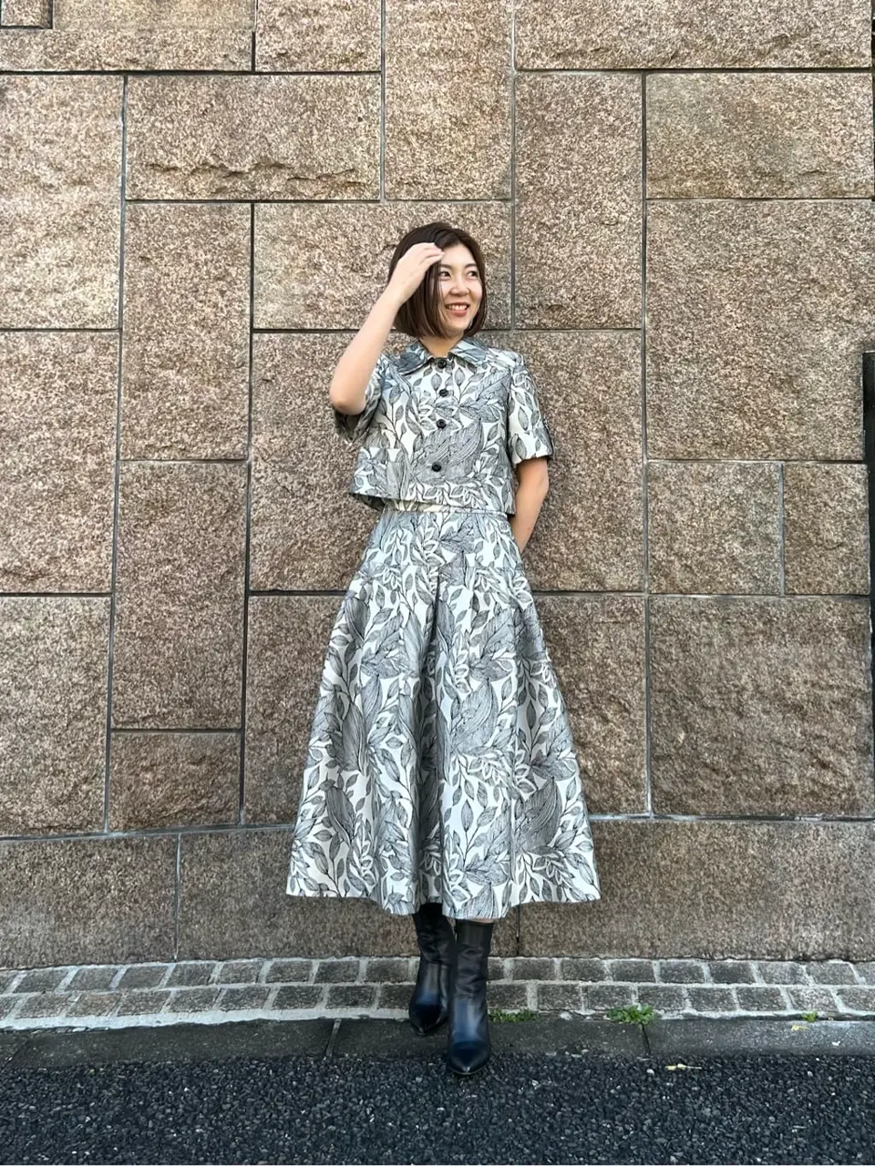 GRACE CONTINENTAL 佐藤　優里香 コーディネート画像