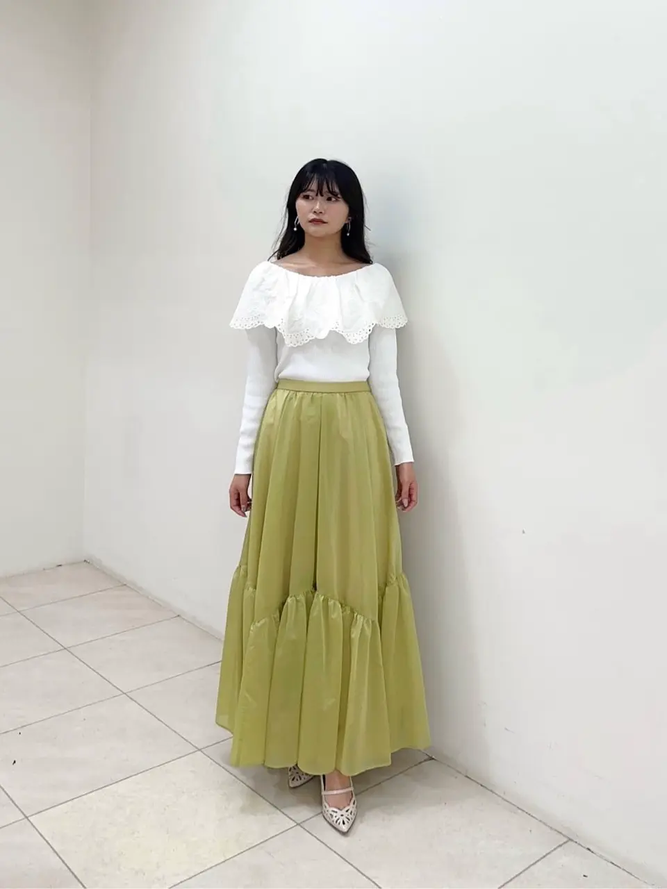 GRACE CONTINENTAL MORITA AI コーディネート画像