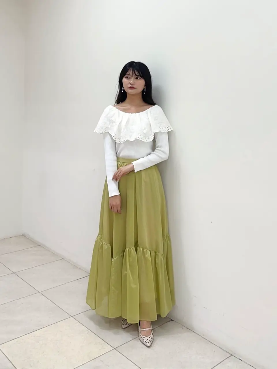 GRACE CONTINENTAL MORITA AI コーディネート画像