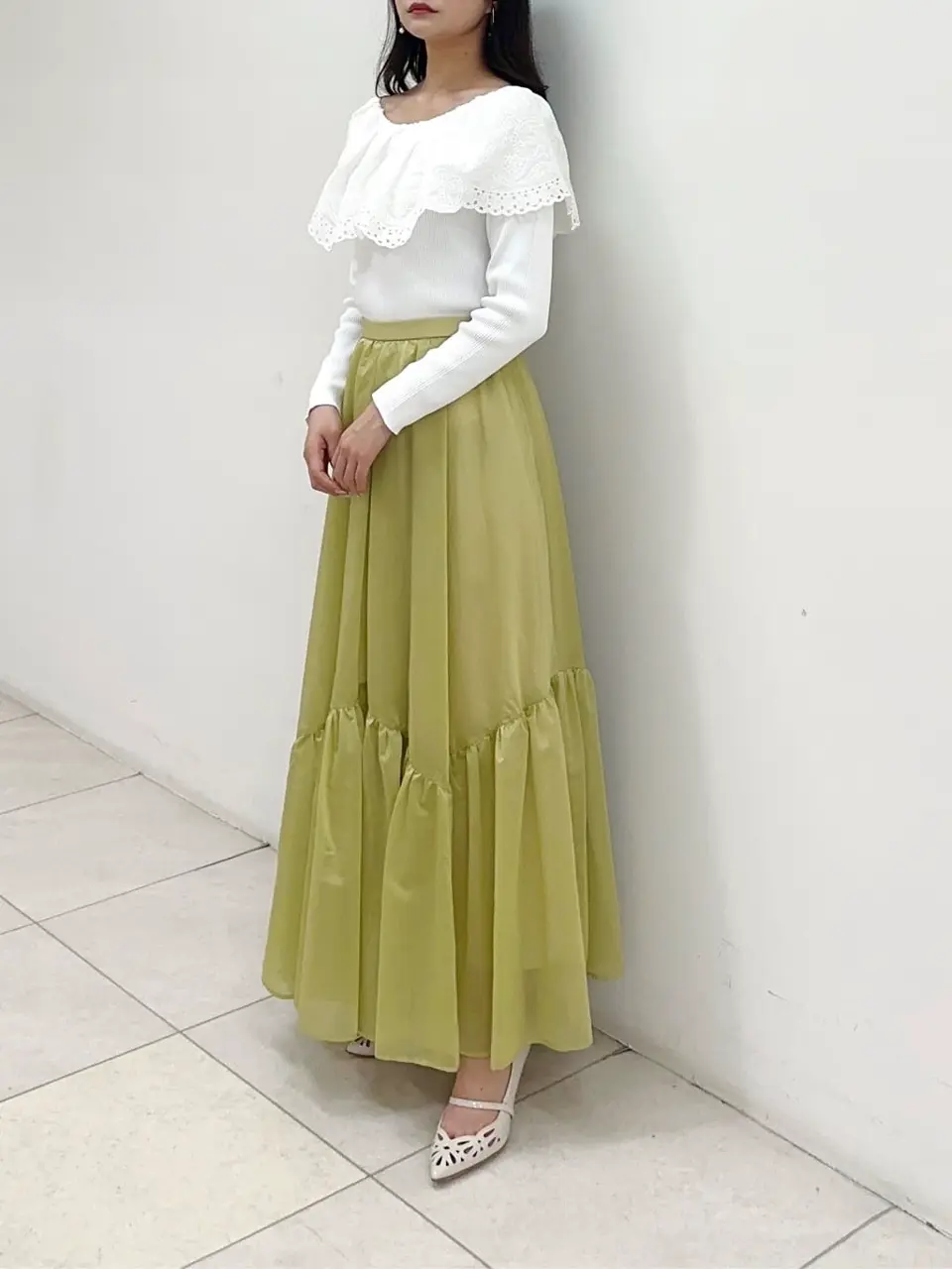 GRACE CONTINENTAL MORITA AI コーディネート画像