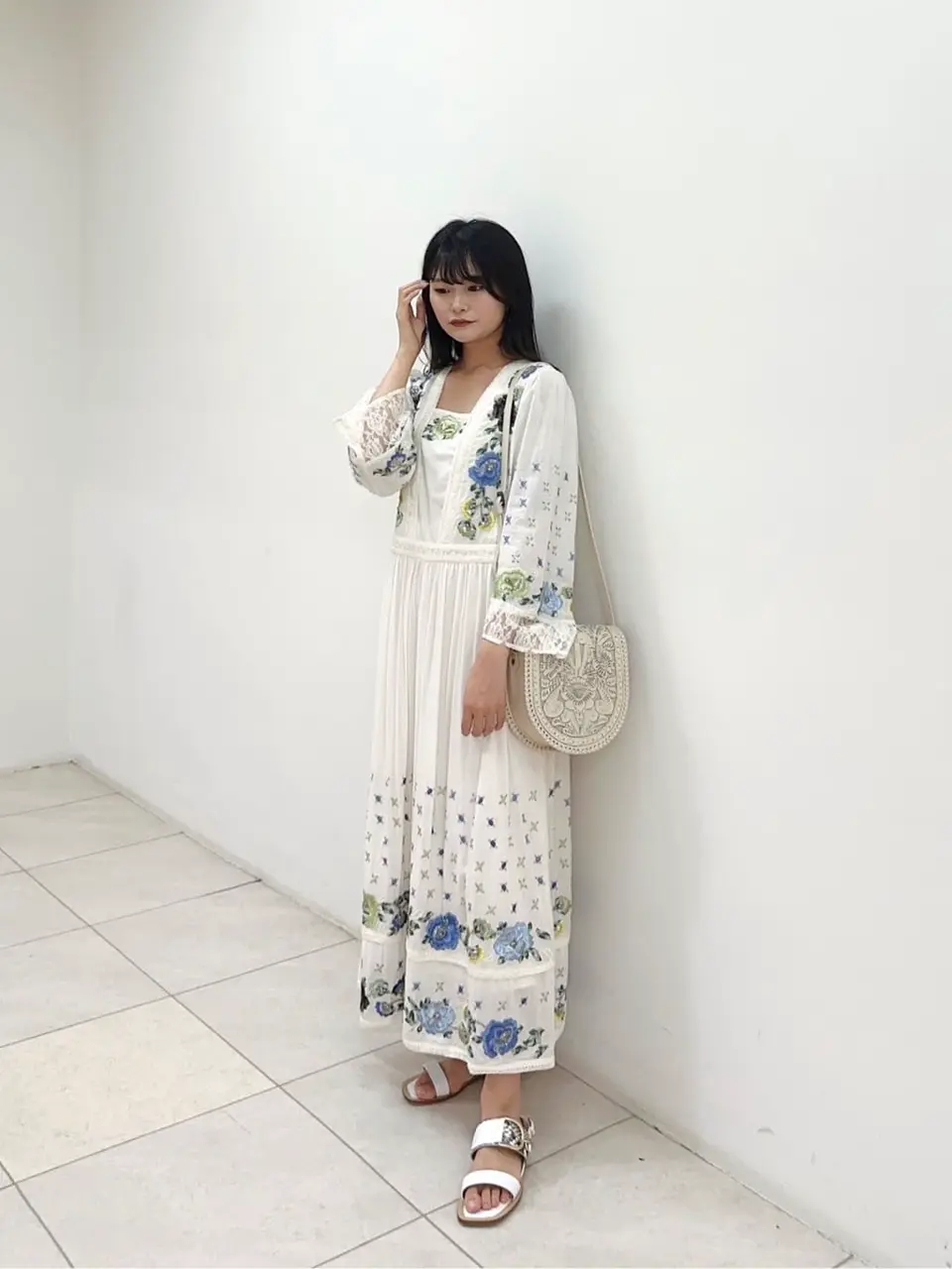 GRACE CONTINENTAL MORITA AI コーディネート画像