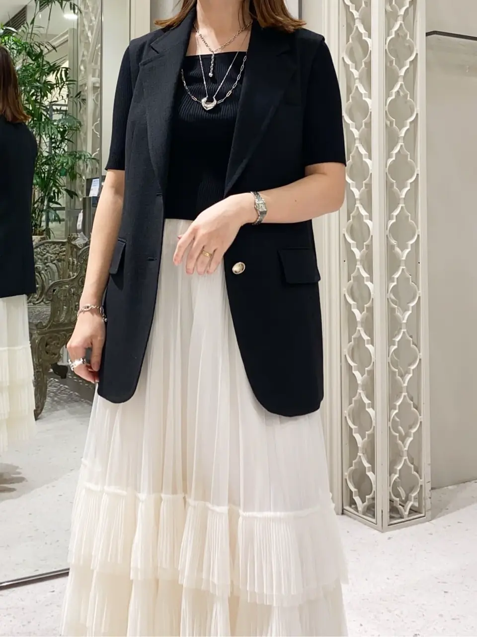 GRACE CONTINENTAL 古川温子 コーディネート画像