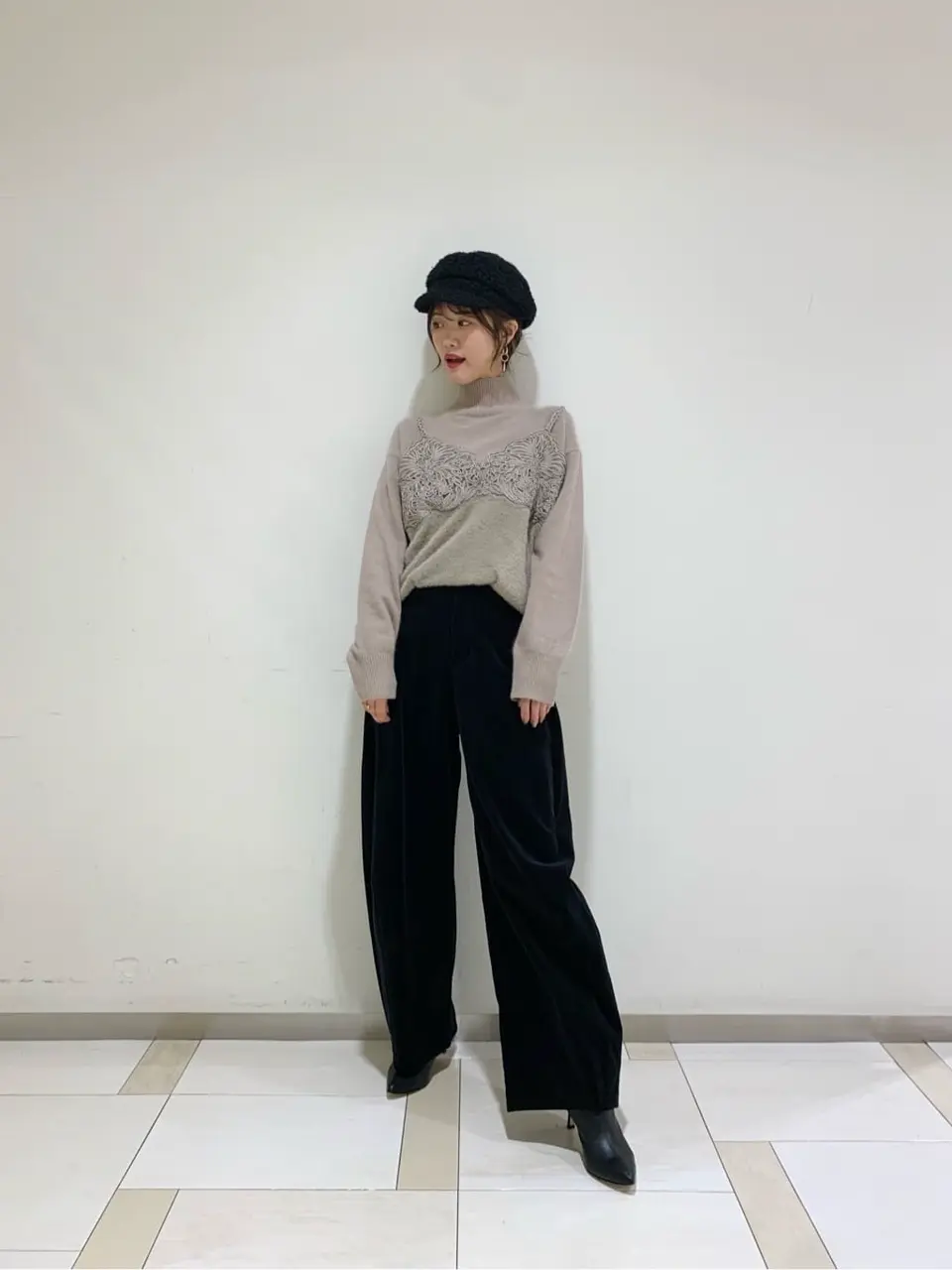 GRACE CONTINENTAL A.Kameyama コーディネート画像