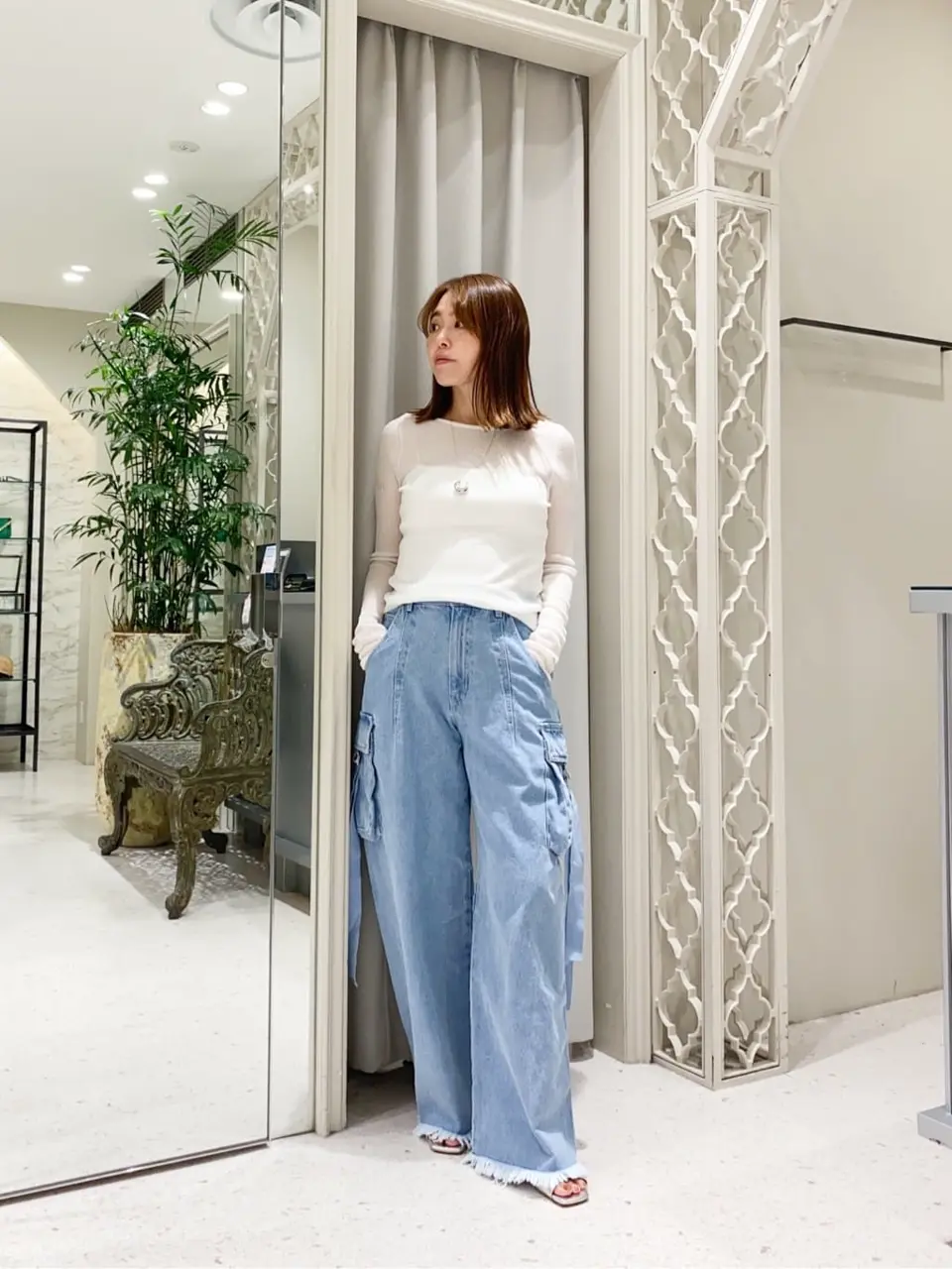 GRACE CONTINENTAL 古川温子 コーディネート画像