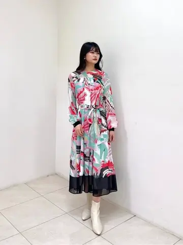 GRACE CONTINENTAL MORITA AI コーディネート画像