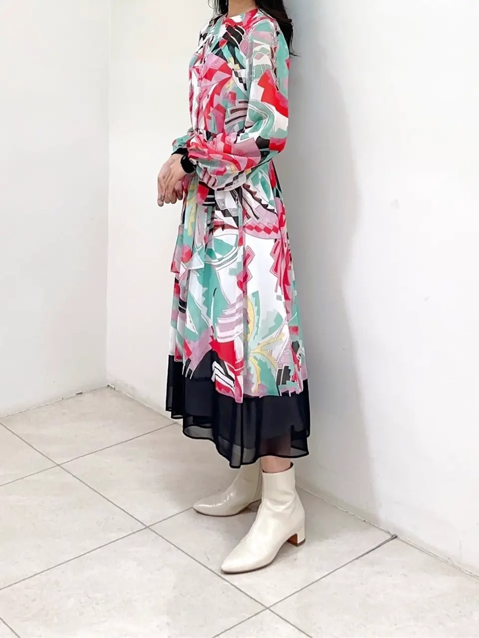 GRACE CONTINENTAL MORITA AI コーディネート画像