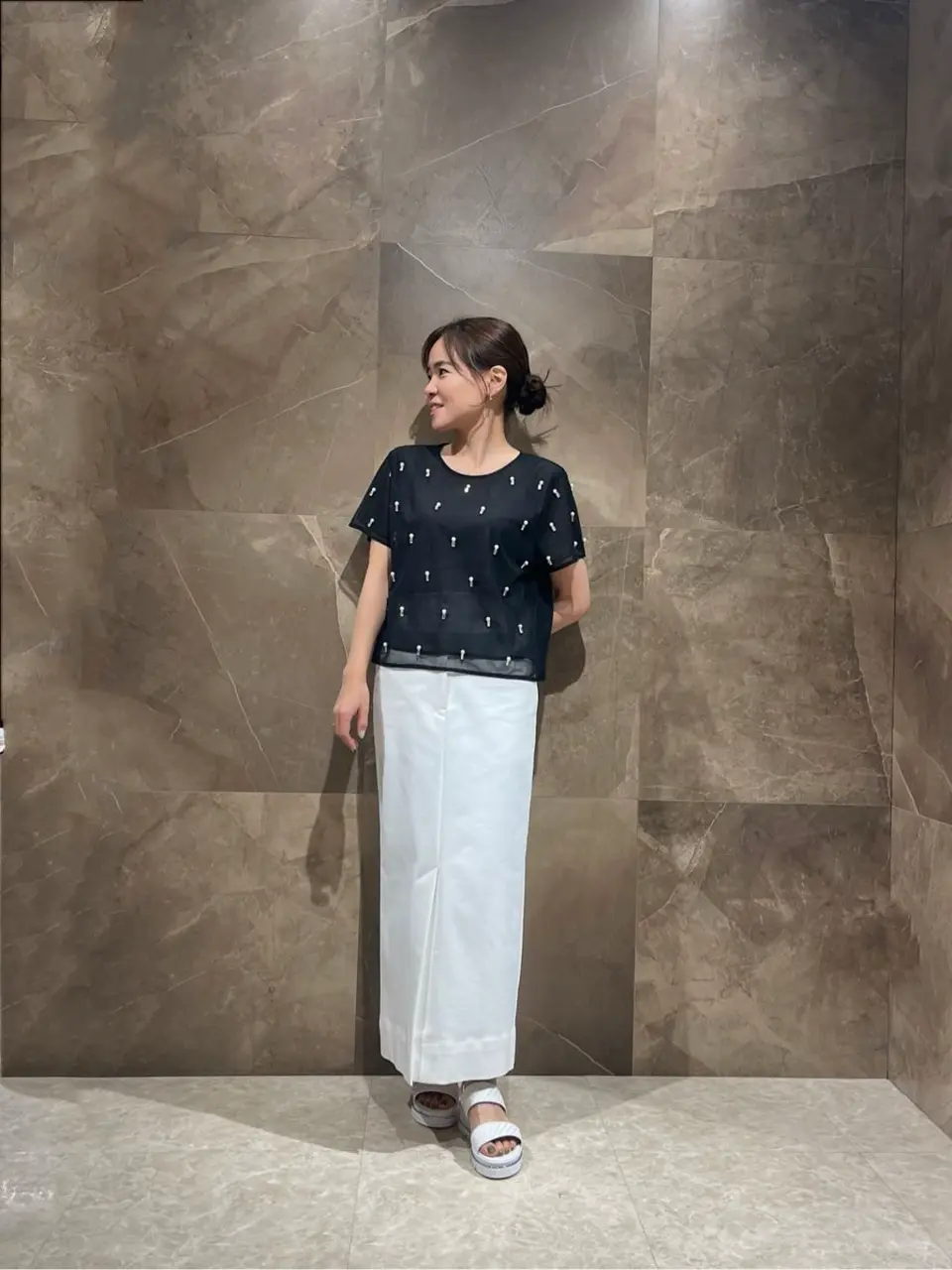 GRACE CONTINENTAL 穐山　香織 コーディネート画像