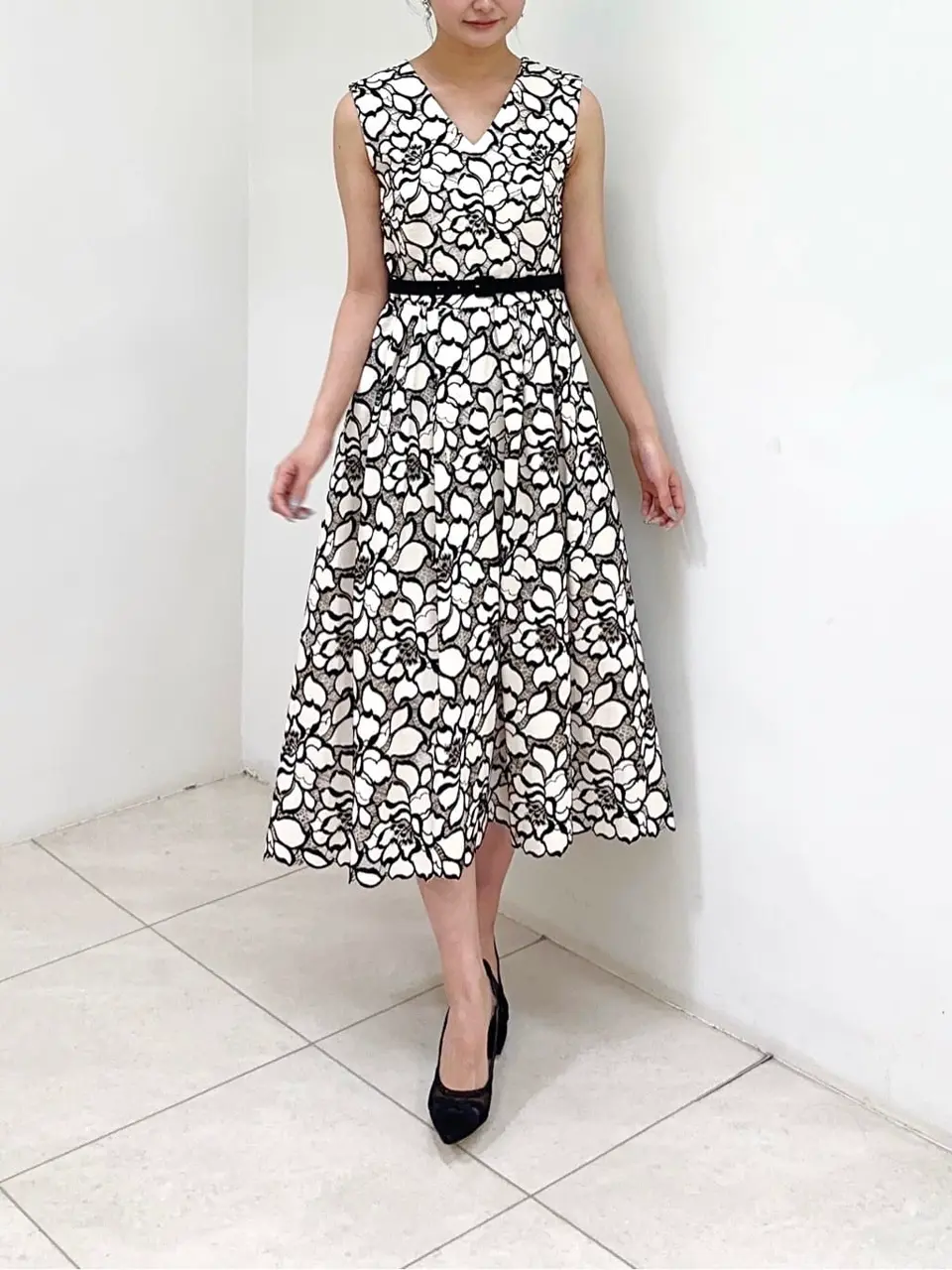 GRACE CONTINENTAL MORITA AI コーディネート画像