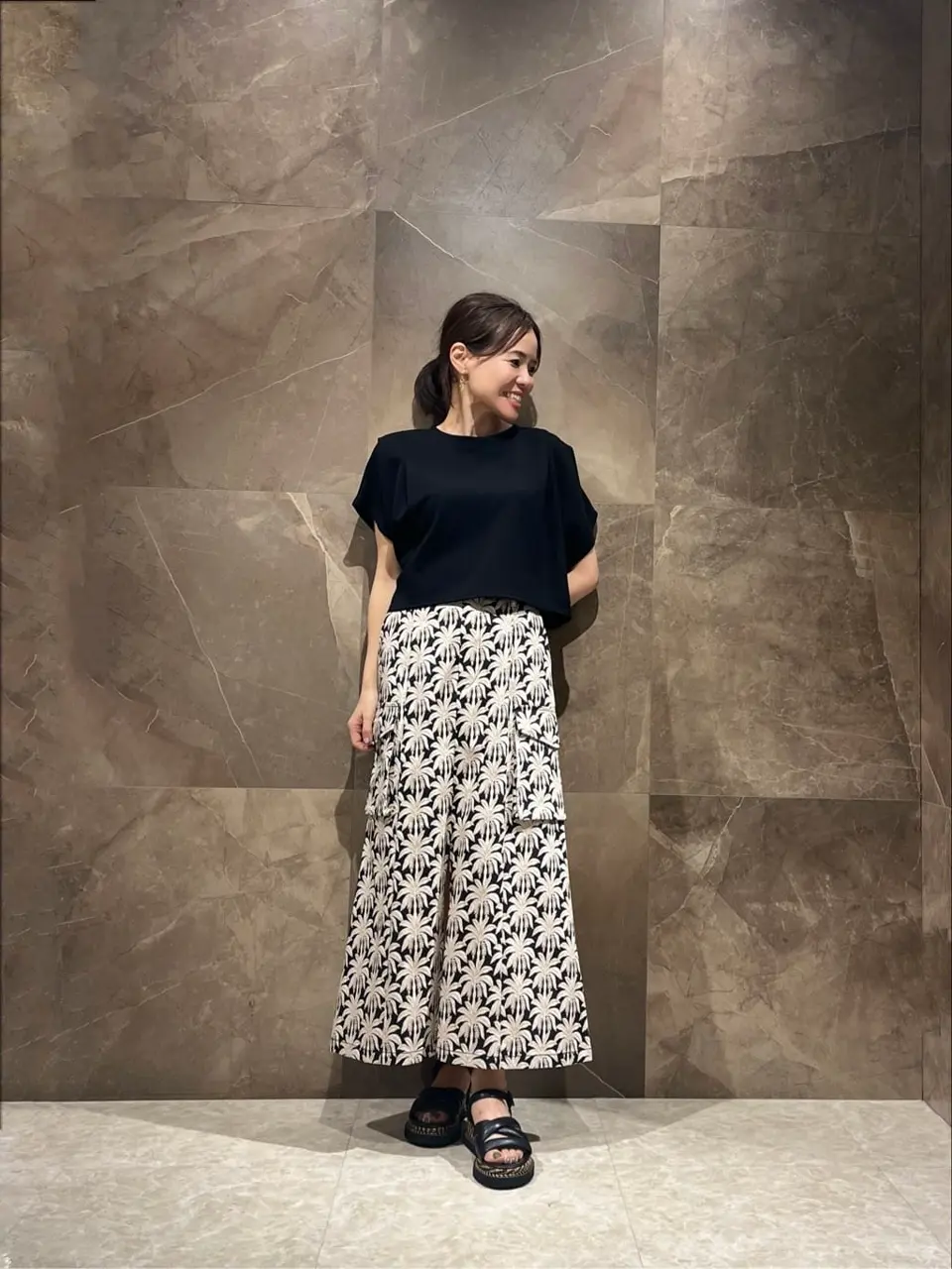 GRACE CONTINENTAL 穐山　香織 コーディネート画像