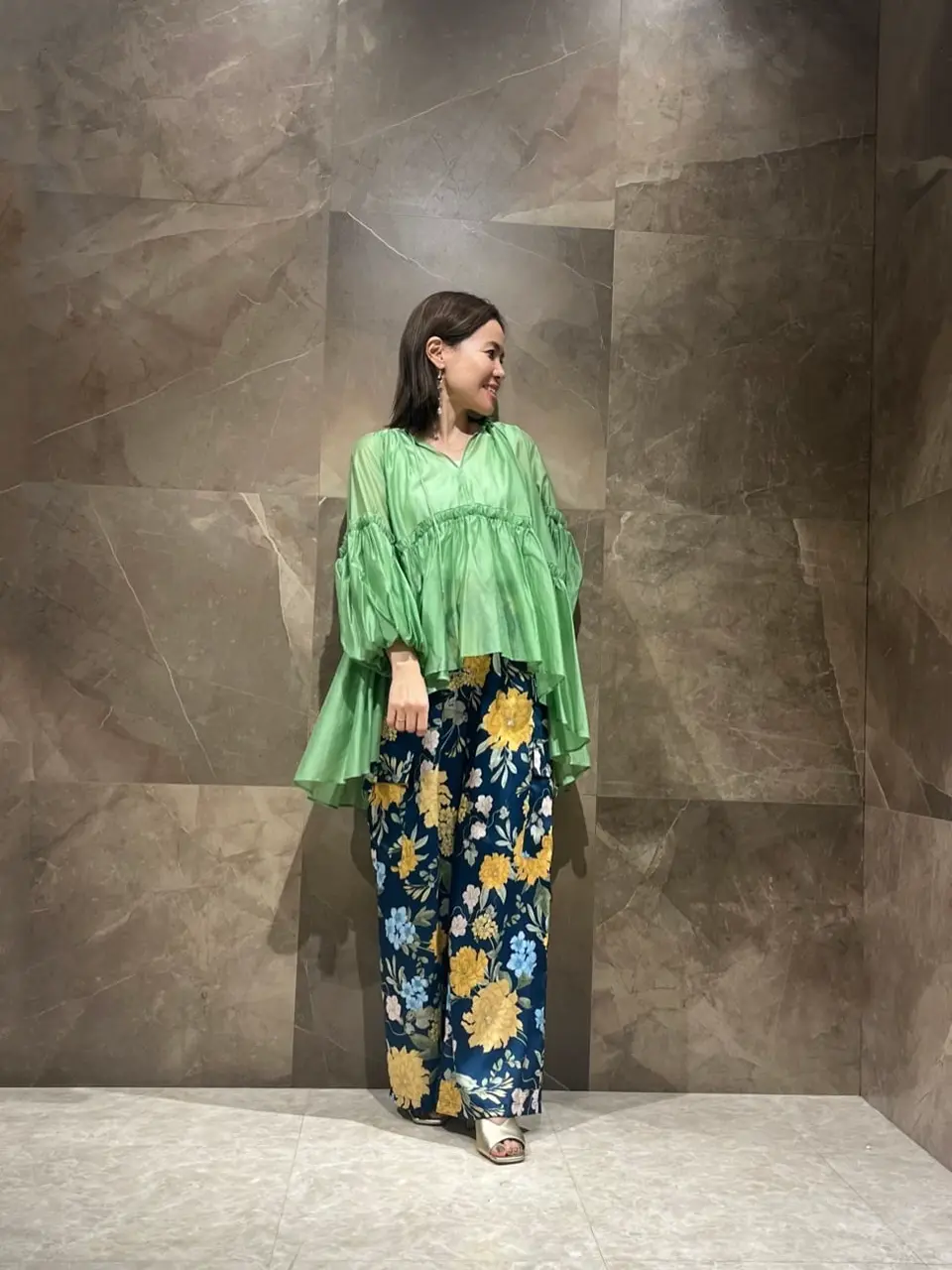 GRACE CONTINENTAL 穐山　香織 コーディネート画像