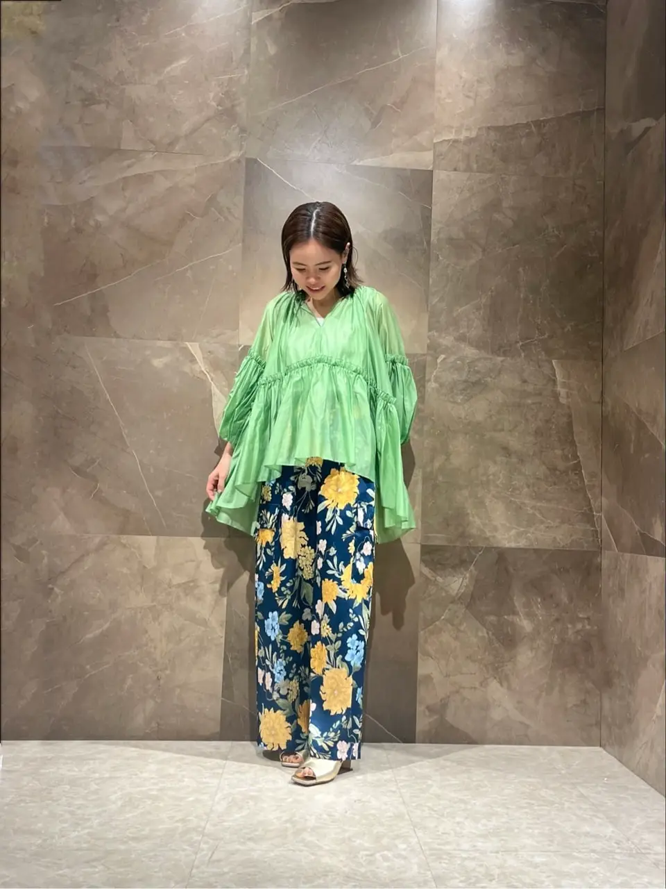 GRACE CONTINENTAL 穐山　香織 コーディネート画像