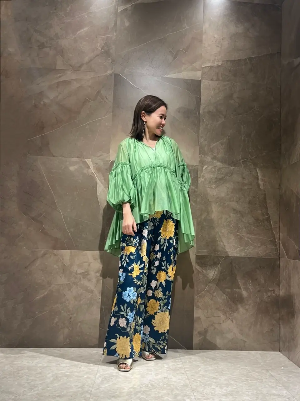 GRACE CONTINENTAL 穐山　香織 コーディネート画像