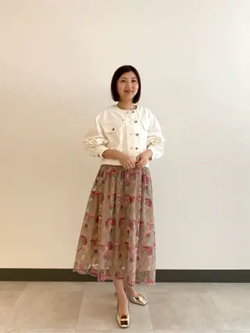 GRACE CONTINENTAL 佐藤　優里香 コーディネート画像