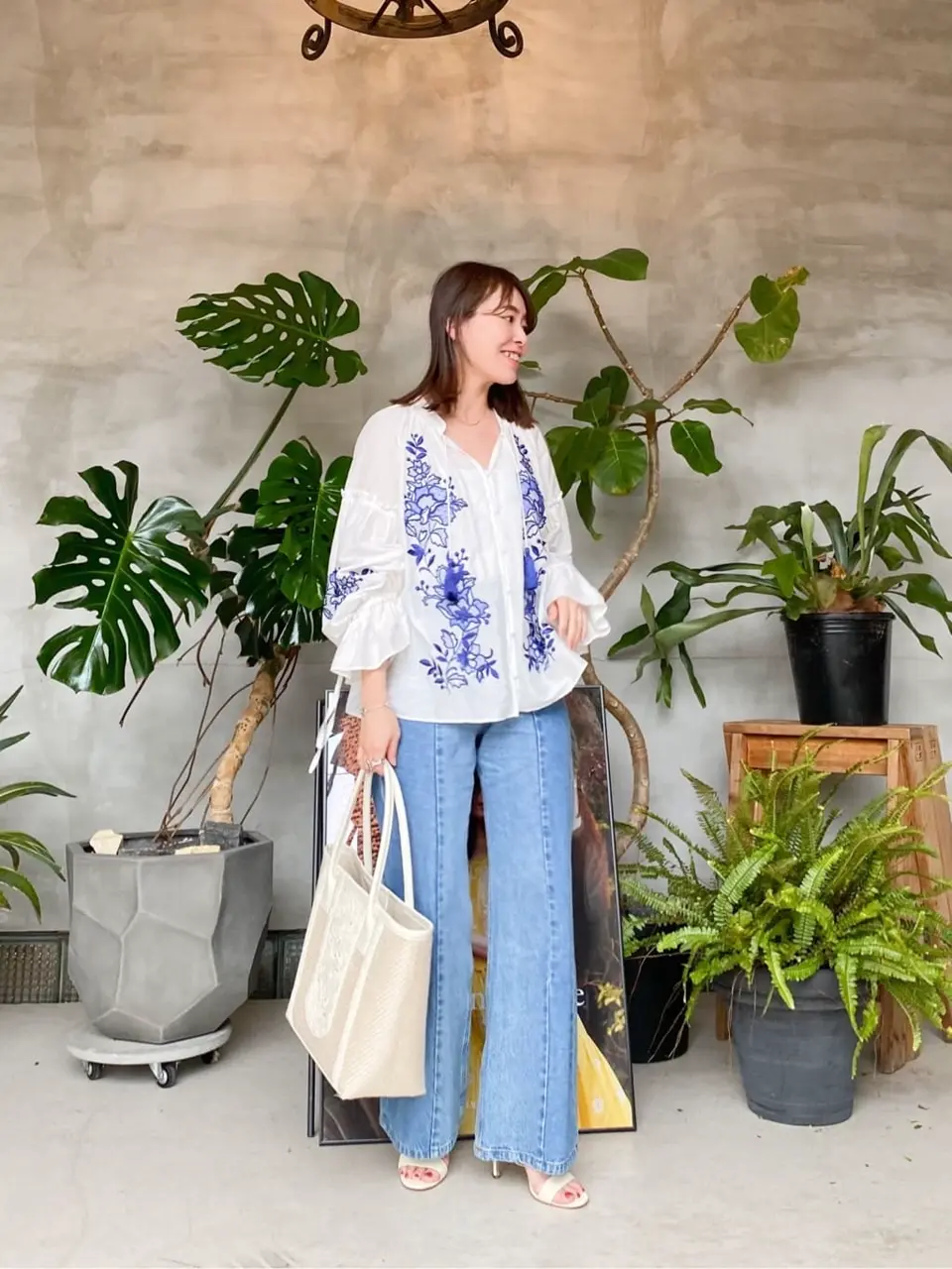 GRACE CONTINENTAL 古川温子 コーディネート画像