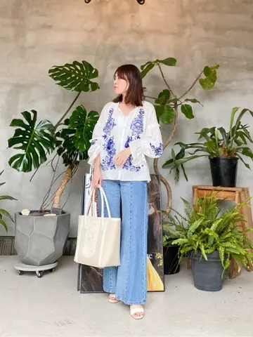 GRACE CONTINENTAL 古川温子 コーディネート画像