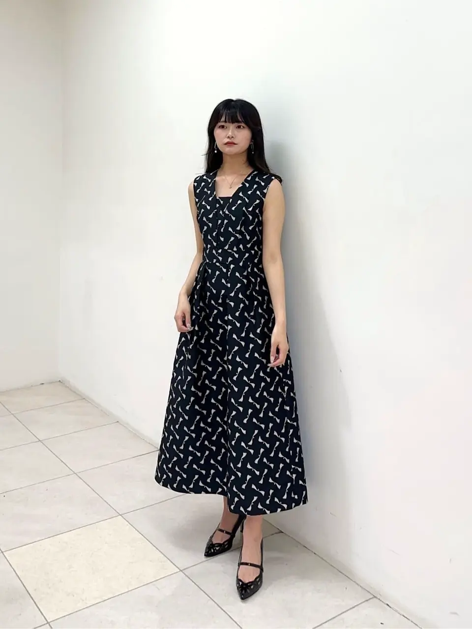 GRACE CONTINENTAL MORITA AI コーディネート画像