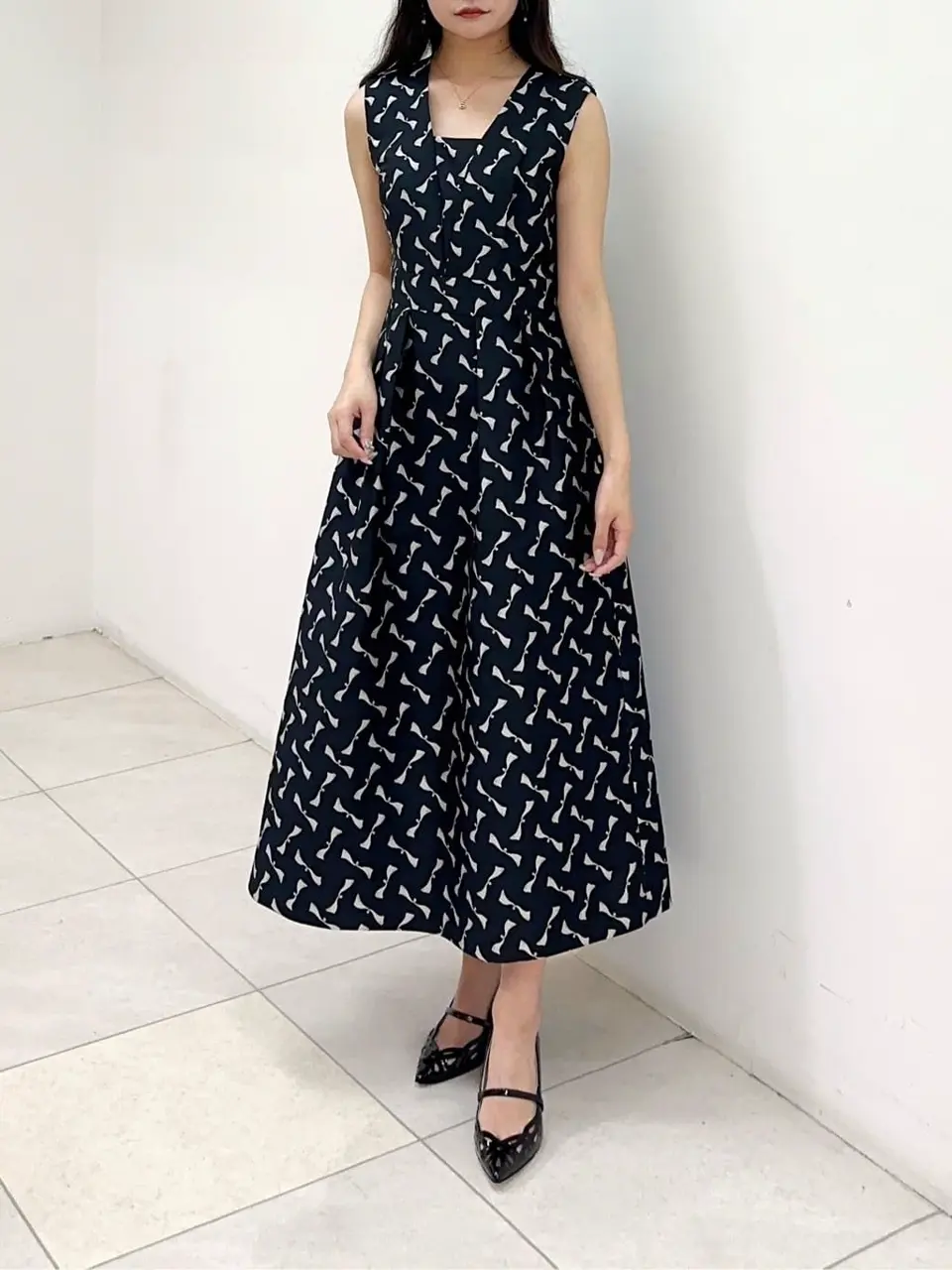 GRACE CONTINENTAL MORITA AI コーディネート画像