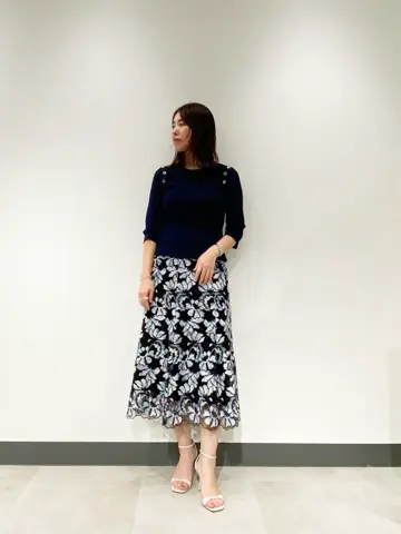 GRACE CONTINENTAL 古川温子 コーディネート画像