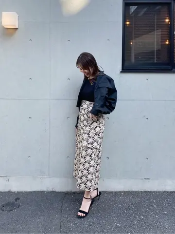 GRACE CONTINENTAL 古川温子 コーディネート画像